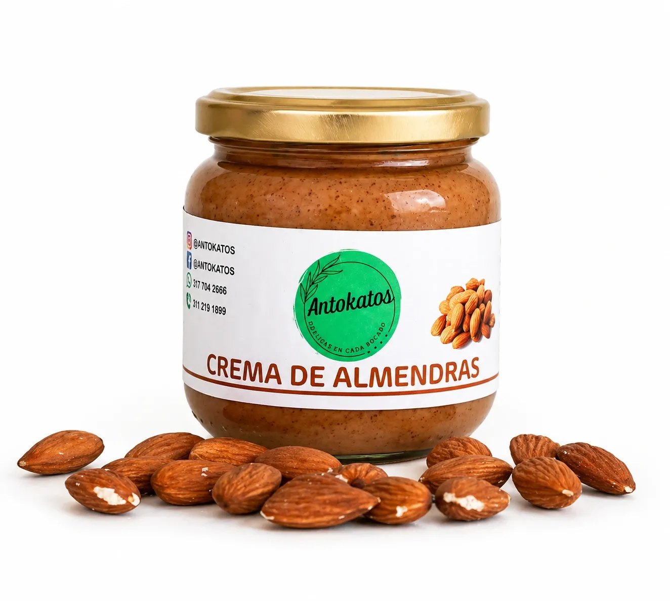 Crema de almendras